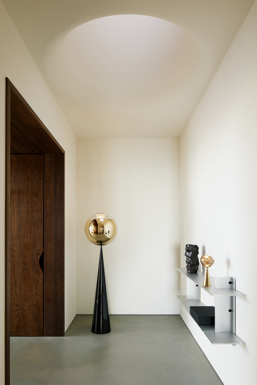 Tom Dixon Mirror Ball Gold Stehleuchte