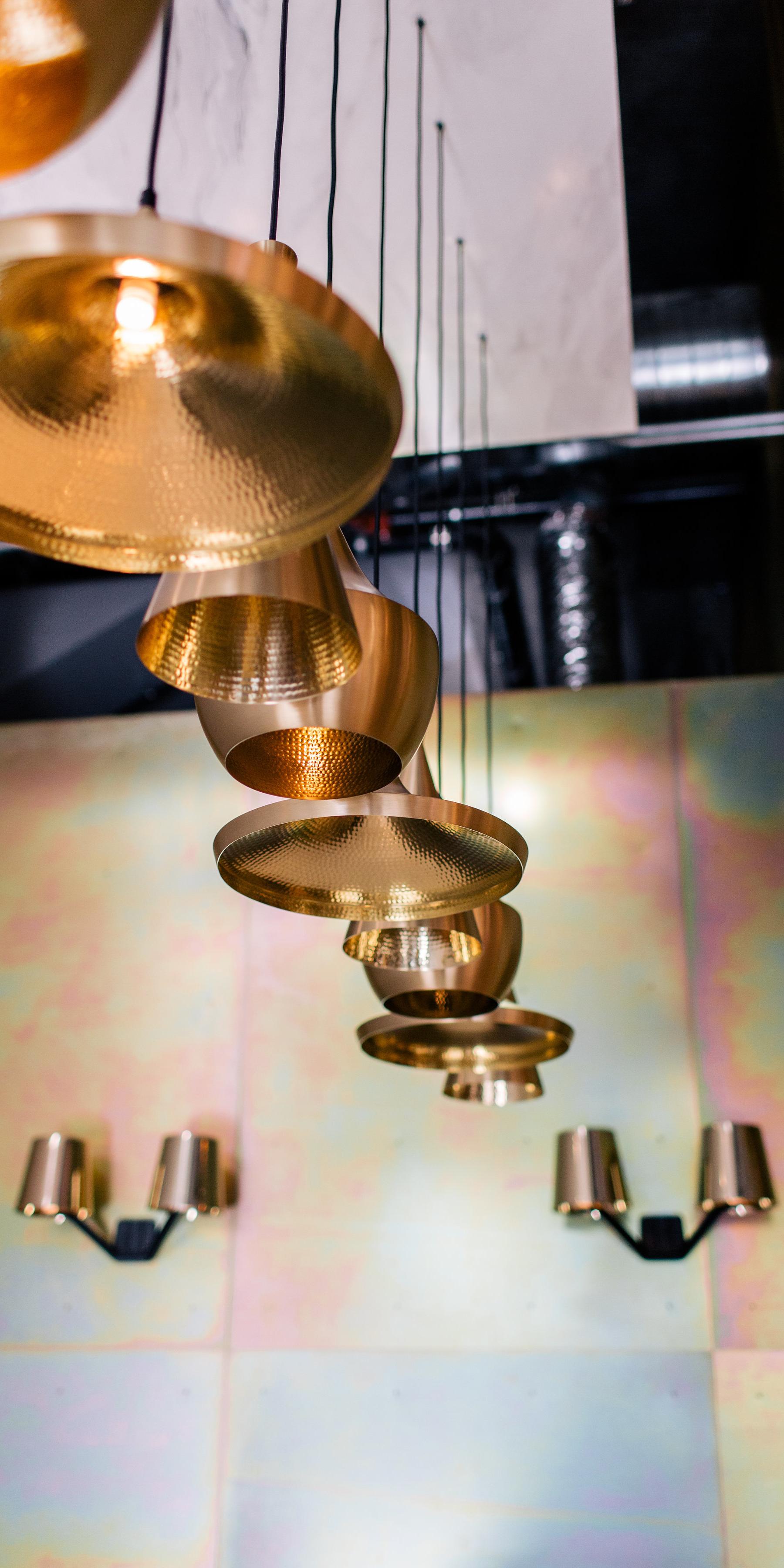 Tom Dixon Hängeleuchten Beat in Gold